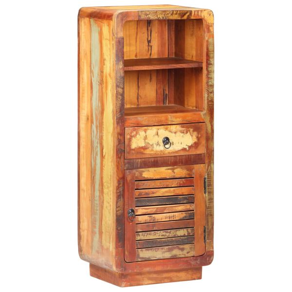 vidaXL Ντουλάπι με Συρτάρι/Ράφια 45x32x110 εκ. Μασίφ Ανακυκλωμένο Ξύλο