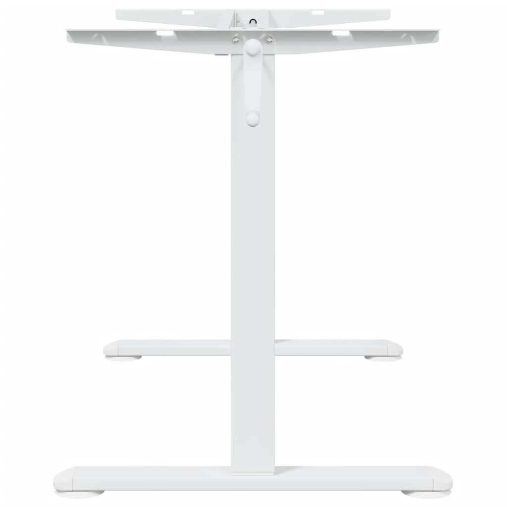 vidaXL Σκελετός Όρθιου Γραφείου Λευκός (94-135)x60x(70-114) εκ. Ατσάλι