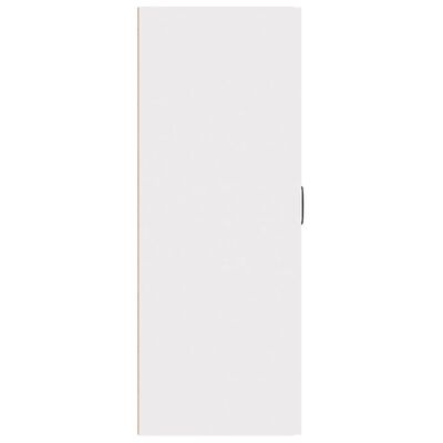 vidaXL Ντουλάπι Κρεμαστό Λευκό 69,5x34x90 εκ. από Επεξεργασμένο Ξύλο