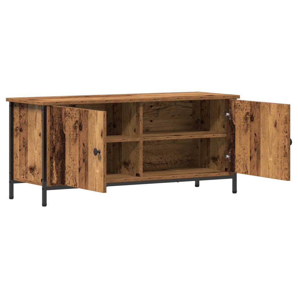 vidaXL Old Wood TV Unit Παλιά Ξυλεία Μοριοσανίδες 102 x 35 x 45 εκ
