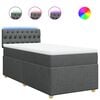 vidaXL &Kappa;&rho;&epsilon;&beta;ά&tau;&iota; Boxspring &mu;&epsilon; &Sigma;&tau;&rho;ώ&mu;&alpha; &Sigma;&kappa;&omicron;ύ&rho;&omicron; &Gamma;&kappa;&rho;&iota; 100x200 &epsilon;&kappa;. &Upsilon;&phi;&alpha;&sigma;&mu;ά&tau;&iota;&nu;&omicron;