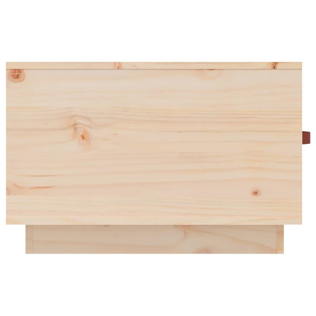 vidaXL Τραπεζάκι Σαλονιού 60 x 53 x 35 εκ. από Μασίφ Ξύλο Πεύκου