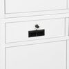 vidaXL Ντουλάπα Γραφείου Λευκή 90 x 40 x 180 εκ. Ατσάλινη