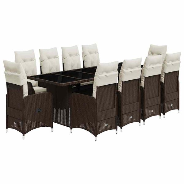 vidaXL &Sigma;&epsilon;&tau; &Epsilon;&pi;ί&pi;&lambda;&omega;&nu; &Mu;&pi;&iota;&sigma;&tau;&rho;ό &Kappa;ή&pi;&omicron;&upsilon; 11 &tau;&epsilon;&mu;. &Kappa;&alpha;&phi;έ &Sigma;&upsilon;&nu;&theta;. &Rho;&alpha;&tau;ά&nu; &mu;&epsilon; &Mu;&alpha;&xi;&iota;&lambda;ά&rho;&iota;&alpha;