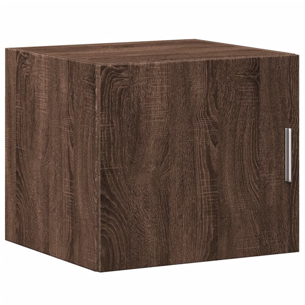 vidaXL Ντουλάπι Αποθήκευσης Στενό Δρυς 45x42,5x225 εκ. Επεξεργ. Ξύλο