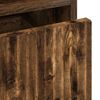 vidaXL Κομοδίνο Καπνιστή δρυς 49 x 36 x 61 εκ Επεξεργασμένο ξύλο
