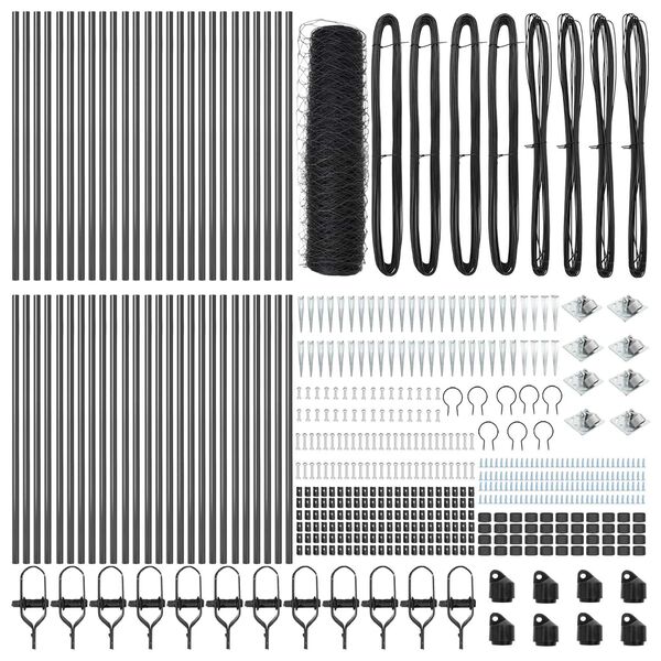vidaXL &Sigma;&tau;ύ&lambda;&omicron;&sigmaf; &Pi;&epsilon;&rho;&iota;&phi;&rho;ά&xi;&epsilon;&omega;&nu; &Gamma;&kappa;&rho;&iota; 100 x 0,5 &mu; (50 mm &pi;&lambda;έ&gamma;&mu;&alpha;)