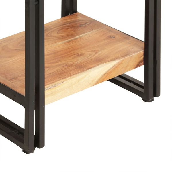 vidaXL Βιβλιοθήκη με 5 Επίπεδα 40 x 30 x 180 εκ. Μασίφ Ξύλο Ακακίας