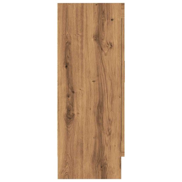 vidaXL Βιβλιοθήκη Artisan Δρυς 82,5x30,5x80 εκ. Επεξεργασμένο Ξύλο