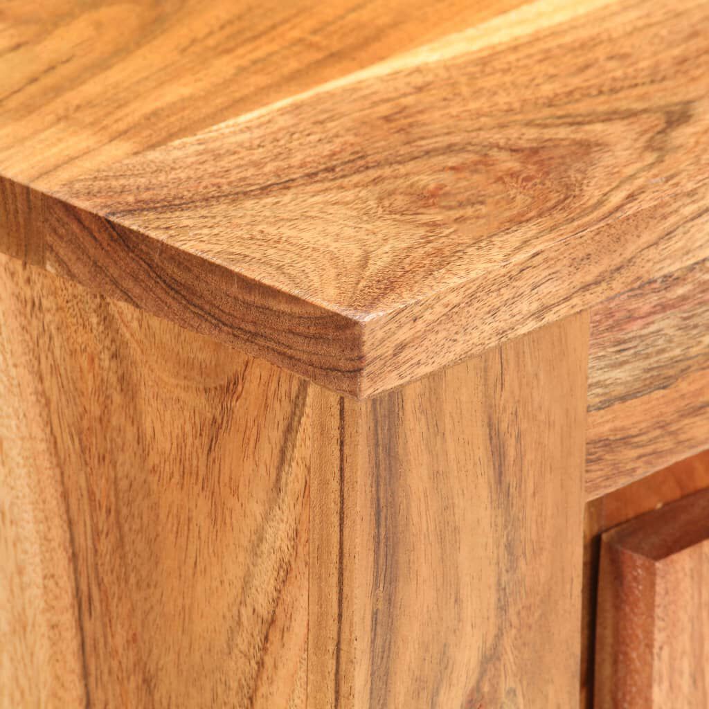 vidaXL Ντουλάπι 59 x 33 x 75 εκ. από Μασίφ Ξύλο Ακακίας