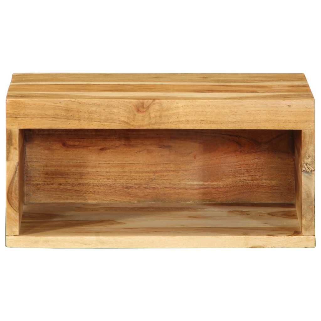 vidaXL Επίτοιχο ντουλάπι τηλεόρασης 40x30x19 cm Μασίφ ξύλο ακακίας