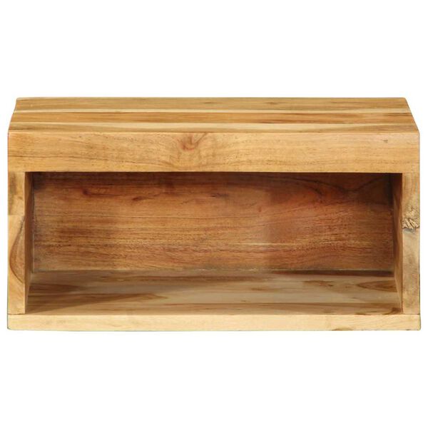 vidaXL Επίτοιχο ντουλάπι τηλεόρασης 40x30x19 cm Μασίφ ξύλο ακακίας