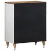 vidaXL Sideboards 2 &tau;&epsilon;&mu;ά&chi;&iota;&alpha; 60x33,5x75 cm &mu;&alpha;&sigma;ί&phi; &xi;ύ&lambda;&omicron; Mango