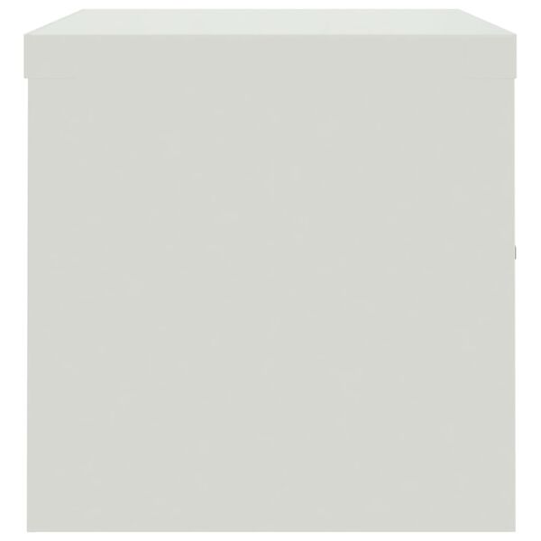 vidaXL Αρχειοθήκη Αν. Γκρι 90 x 40 x 40 εκ. Ατσάλινη