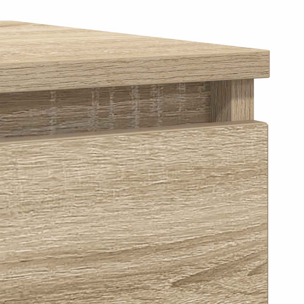 vidaXL Ντουλάπι Sonoma Δρυς 37,5x35x99 εκ. από Επεξεργασμένο Ξύλο
