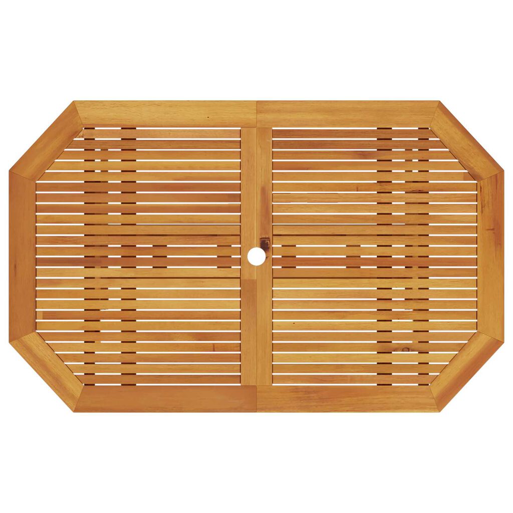 vidaXL Σετ Εξωτερικού Φαγητού 7 pcs Καστανό 135 x 85 x 75 εκ.
