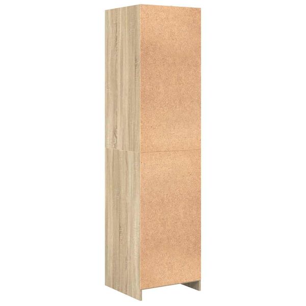 vidaXL Ντουλάπα Χρώμα Sonoma Δρυς 50 x 50 x 200 εκ. από Επεξ. Ξύλο