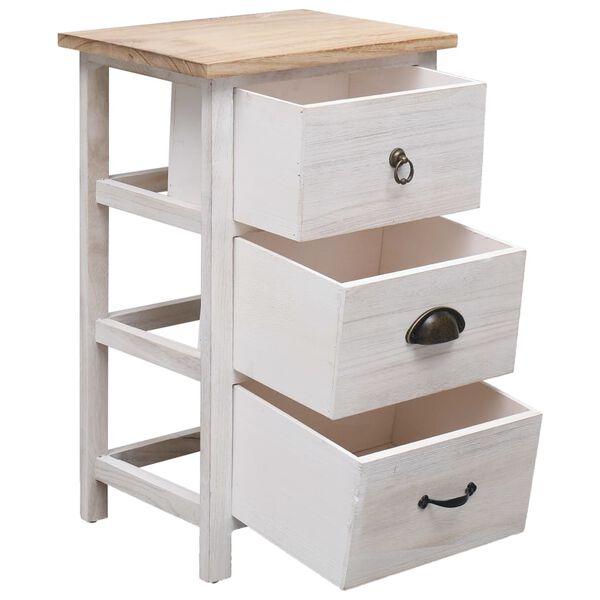 vidaXL Βοηθητικό Ντουλάπι 35x25x57 εκ. από Ξύλο Παυλώνιας