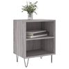 vidaXL Κομοδίνα 2 τεμ. Sonoma Γκρι 40x30x50 εκ. από Επεξεργασμένο Ξύλο