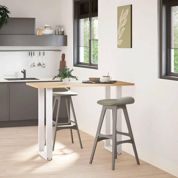 vidaXL &Pi;ό&delta;&iota;&alpha; &Tau;&rho;&alpha;&pi;&epsilon;&zeta;&iota;&omicron;ύ &Mu;&pi;&alpha;&rho; &sigma;&epsilon; &Sigma;&chi;ή&mu;&alpha; U 2 &tau;&epsilon;&mu;. &Lambda;&epsilon;&upsilon;&kappa;ά 50x(100-101) &epsilon;&kappa;. &Alpha;&tau;&sigma;ά&lambda;&iota;