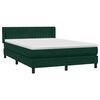 vidaXL &Kappa;&rho;&epsilon;&beta;ά&tau;&iota; Boxspring &mu;&epsilon; &Sigma;&tau;&rho;ώ&mu;&alpha; &Sigma;&kappa;&omicron;ύ&rho;&omicron; &Pi;&rho;ά&sigma;&iota;&nu;&omicron; 160x210&epsilon;&kappa;. &Beta;&epsilon;&lambda;&omicron;ύ&delta;&iota;&nu;&omicron;