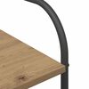 vidaXL Ράφι Ρούχων με ράφι Μπεζ 120 x 44 x 160 εκ Επεξεργασμένο ξύλο