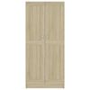 vidaXL Βιβλιοθήκη Χρώμα Sonoma Δρυς 82,5x30,5x185,5 εκ. Επεξ. Ξύλο