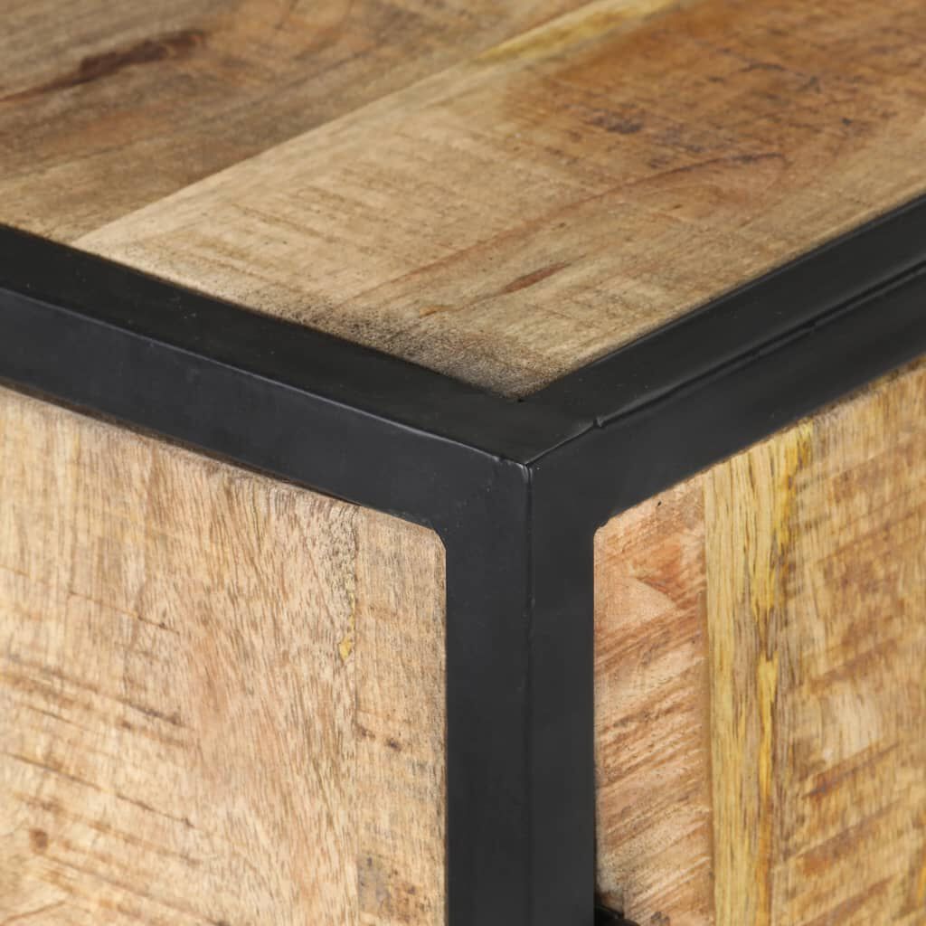 vidaXL Ντουλάπι Σκαλιστό στο Χέρι 60x35x75 εκ. από Μασίφ Ξύλο Μάνγκο