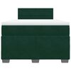 vidaXL &Kappa;&rho;&epsilon;&beta;ά&tau;&iota; Boxspring &mu;&epsilon; &Sigma;&tau;&rho;ώ&mu;&alpha; &Sigma;&kappa;&omicron;ύ&rho;&omicron; &Pi;&rho;ά&sigma;&iota;&nu;&omicron; 120x190&epsilon;&kappa;. &Beta;&epsilon;&lambda;&omicron;ύ&delta;&iota;&nu;&omicron;