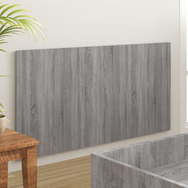 vidaXL Κεφαλάρι Κρεβατιού Γκρι Sonoma 160x1,5x80 εκ. Επεξεργ. Ξύλο