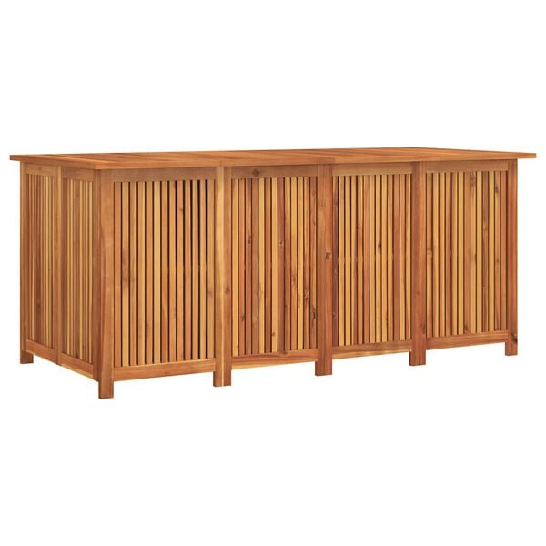 vidaXL Μπαούλο Αποθήκευσης Κήπου 175x80x75 εκ. από Μασίφ Ξύλο Ακακίας