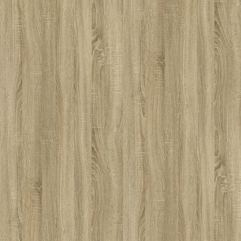 vidaXL Τραπεζάκι Σαλονιού Sonoma Δρυς 50x50x35 εκ. Επεξεργασμένο Ξύλο