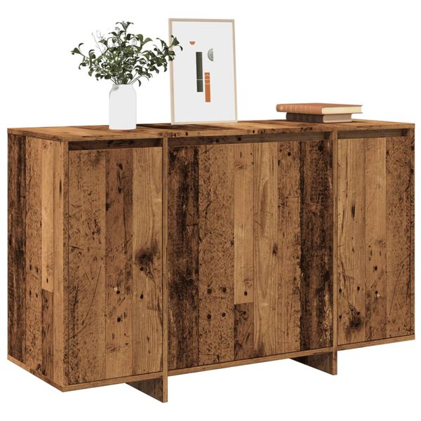 vidaXL Σκευοθήκη Παλιό ξύλο 120x41x75 cm Ξύλο μηχανής