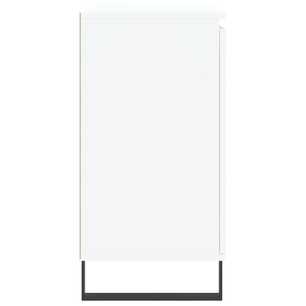 vidaXL Μπουφές Λευκός 104 x 35 x 70 εκ. από Επεξεργασμένο Ξύλο