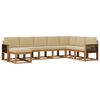 vidaXL &Sigma;&epsilon;&iota;&rho;ά &Kappa;&alpha;&nu;&alpha;&pi;έ &Epsilon;&xi;&omega;&tau;&epsilon;&rho;&iota;&kappa;&omicron;ύ &mu;&epsilon; &mu;&alpha;&xi;&iota;&lambda;ά&rho;&iota; 8 pcs &Phi;&upsilon;&sigma;&iota;&kappa;ό &kappa;&alpha;&iota; &Mu;&pi;&epsilon;&zeta;