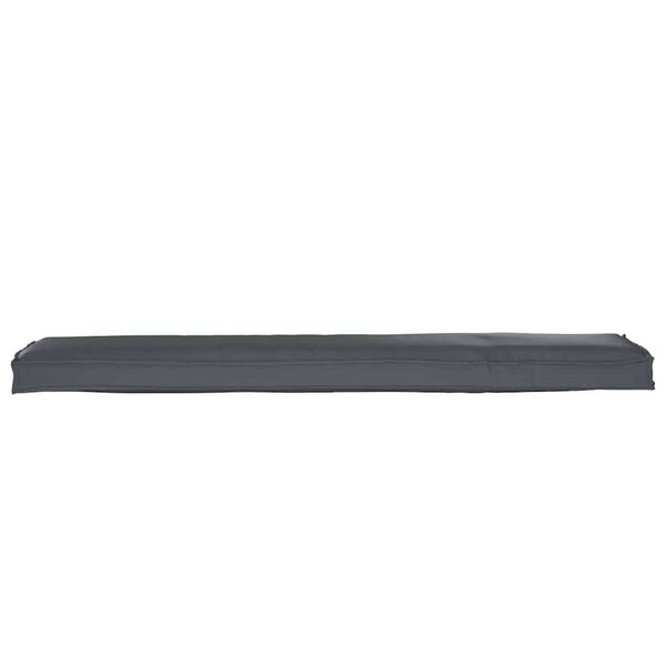 vidaXL Σετ Μαξιλαριών Πάγου 2 pcs Ανθρακί 180 x 40 x 8 εκ.