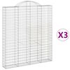 vidaXL &Sigma;&upsilon;&rho;&mu;&alpha;&tau;&omicron;&kappa;&iota;&beta;ώ&tau;&iota;&alpha; &Tau;&omicron;&xi;&omega;&tau;ά 3 &tau;&epsilon;&mu;. 200x30x220/240 &epsilon;&kappa;. &Gamma;&alpha;&lambda;&beta;&alpha;&nu;. &Alpha;&tau;&sigma;ά&lambda;&iota;