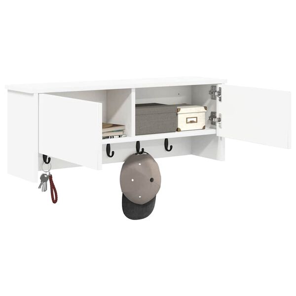 vidaXL &Tau;&omicron;ί&chi;&omicron;&upsilon; &Kappa;&rho;&epsilon;&mu;ά&sigma;&tau;&rho;&alpha; &Lambda;&epsilon;&upsilon;&kappa;ό 80 x 20 x 30 cm &Epsilon;&pi;&epsilon;&xi;&epsilon;&rho;&gamma;&alpha;&sigma;&mu;έ&nu;&omicron; &xi;ύ&lambda;&omicron;