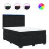 vidaXL &Kappa;&rho;&epsilon;&beta;ά&tau;&iota; Boxspring &mu;&epsilon; &Sigma;&tau;&rho;ώ&mu;&alpha; &Mu;&alpha;ύ&rho;&omicron; 160x200 &epsilon;&kappa;. &Beta;&epsilon;&lambda;&omicron;ύ&delta;&iota;&nu;&omicron;