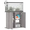 vidaXL Βάση Ενυδρείου Γκρι Sonoma 81x36x73 εκ. από Επεξεργασμένο Ξύλο