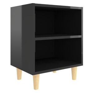 vidaXL &Kappa;&omicron;&mu;&omicron;&delta;ί&nu;&omicron; &Gamma;&upsilon;&alpha;&lambda;&iota;&sigma;&tau;&epsilon;&rho;ό &Mu;&alpha;ύ&rho;&omicron; 40 x 30 x 50 &epsilon;&kappa; &mu;&epsilon; &Mu;&alpha;&sigma;ί&phi; &Xi;ύ&lambda;&iota;&nu;&alpha; &Pi;ό&delta;&iota;&alpha;