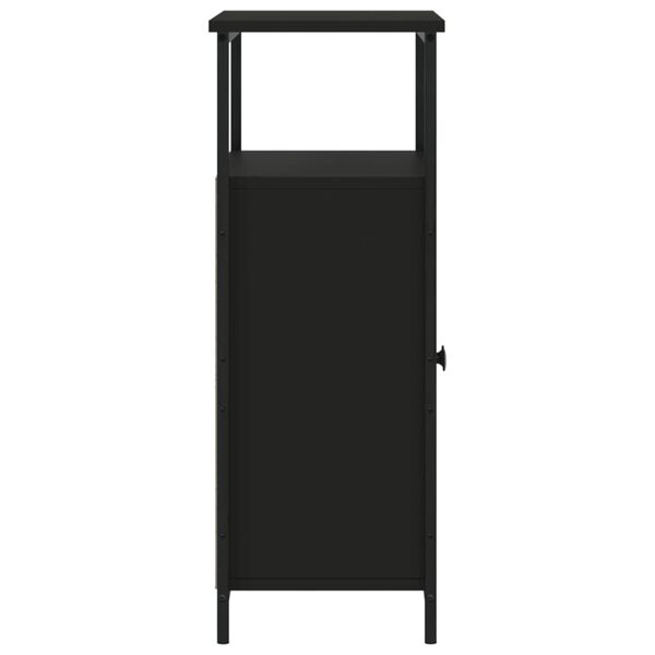 vidaXL Ντουλάπι Μαύρο 70 x 30 x 80 εκ. από Επεξεργασμένο Ξύλο