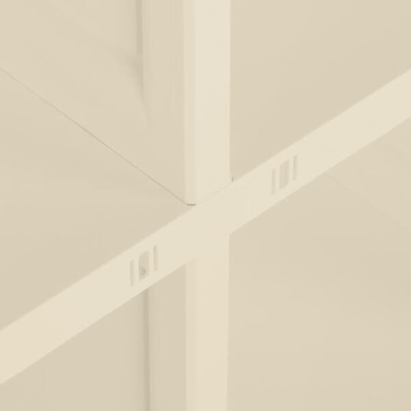 vidaXL Πλαστικό Ντουλάπι Angora Λευκό 79 x 43 x 85,5εκ με Σχέδιο Ξύλου