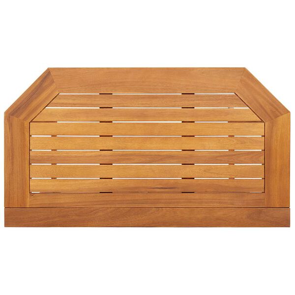 vidaXL Τραπέζι Bistro 90 x 50 x 75 εκ. από Μασίφ Ξύλο Ακακίας