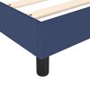 vidaXL Σκελετός Κρεβατιού Χωρίς Στρώμα Μπλε 200x200 εκ.Υφασμάτινο