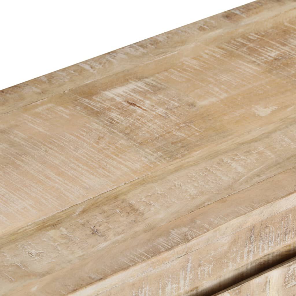 vidaXL Έπιπλο Τηλεόρασης 110 x 30 x 46 εκ. από Μασίφ Ξύλο Μάνγκο