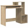 vidaXL Γραφείο Sonoma Δρυς 106 x 40 x 88.5 εκ Επεξεργασμένο ξύλο