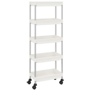 vidaXL &Tau;&rho;ό&lambda;&epsilon;ϊ &Kappa;&omicron;&upsilon;&zeta;ί&nu;&alpha;&sigmaf; 5 &Epsilon;&pi;&iota;&pi;έ&delta;&omega;&nu; &Lambda;&epsilon;&upsilon;&kappa;ό 42 x 29 x 128 &epsilon;&kappa;. &Sigma;ί&delta;&epsilon;&rho;&omicron;/ABS
