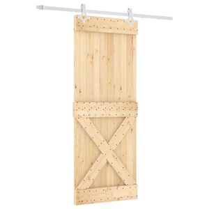 vidaXL &Sigma;&upsilon;&rho;ό&mu;&epsilon;&nu;&eta; &Pi;ό&rho;&tau;&alpha; 80 x 210 cm &Sigma;&upsilon;&mu;&pi;&alpha;&gamma;έ&sigmaf; &Xi;ύ&lambda;&omicron; &Pi;&epsilon;ύ&kappa;&omicron;&upsilon; (&Alpha;&kappa;&alpha;&tau;έ&rho;&gamma;&alpha;&sigma;&tau;&omicron;)