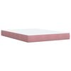 vidaXL &Kappa;&rho;&epsilon;&beta;ά&tau;&iota; Boxspring &mu;&epsilon; &Sigma;&tau;&rho;ώ&mu;&alpha; &Rho;&omicron;&zeta; 140x200 &epsilon;&kappa;. &Beta;&epsilon;&lambda;&omicron;ύ&delta;&iota;&nu;&omicron;
